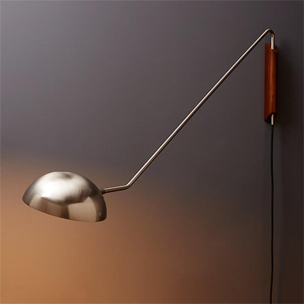modern-adjustable-swing-arm-wall-lamp-with-dome-shade-and-wood-detail-plug-in-sconce