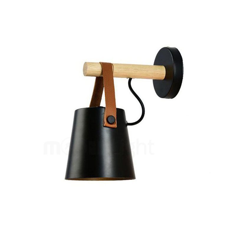 modern-nordic-wooden-led-wall-sconce-with-leather-hanging-strap-and-metal-shade