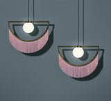 modern-bohemian-tassel-fringe-pendant-light-with-glass-globe-and-gold-metal-frame