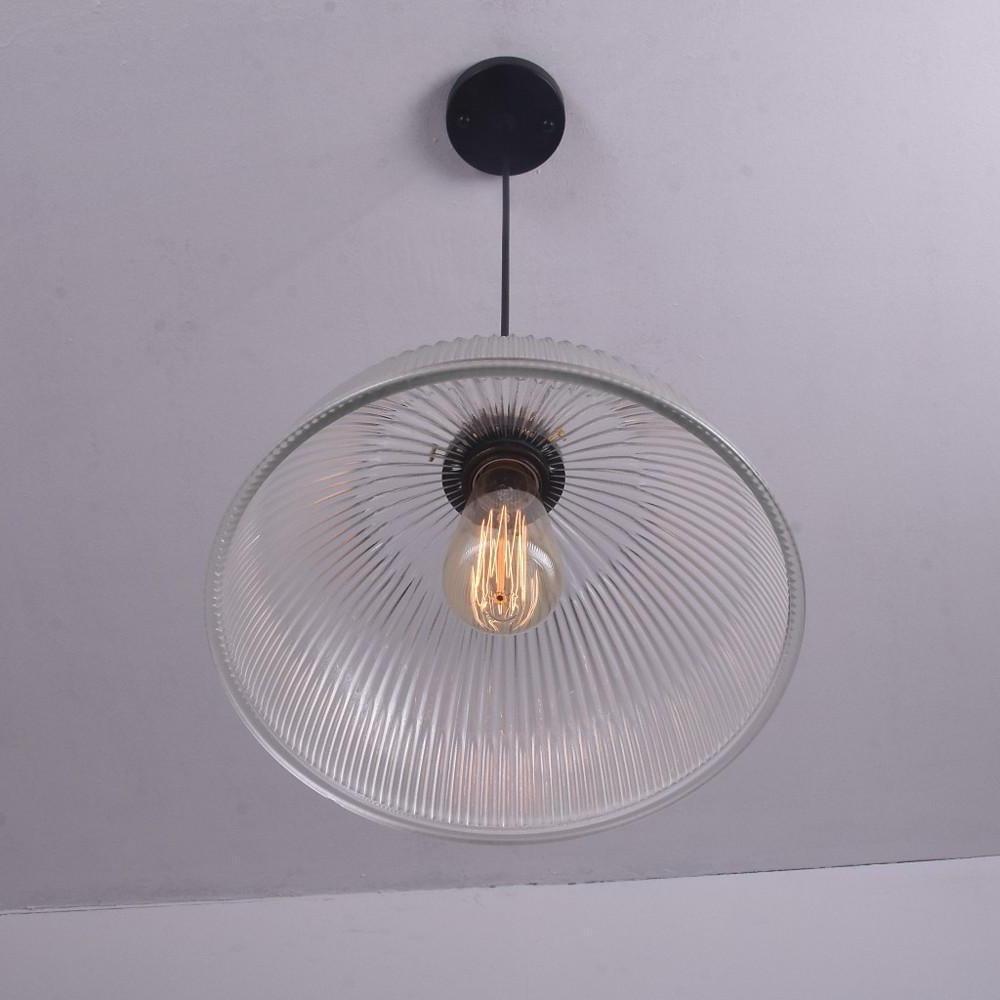 Purple Glass Bowl Pendant Light Vintage Electroplated Metal LED Chandelier