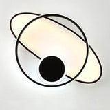 Modern Dual Oval Integrated LED Flush Mount Ceiling Light for Contemporary Living Spaces