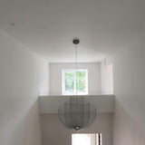 Radiant Wirework LED Pendant Light Mesh Layered Hanging Lamp for Modern Home Decor