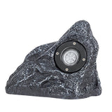 Realistic Resin Stone LED Garden Path Light Waterproof Outdoor Landscape Lamp