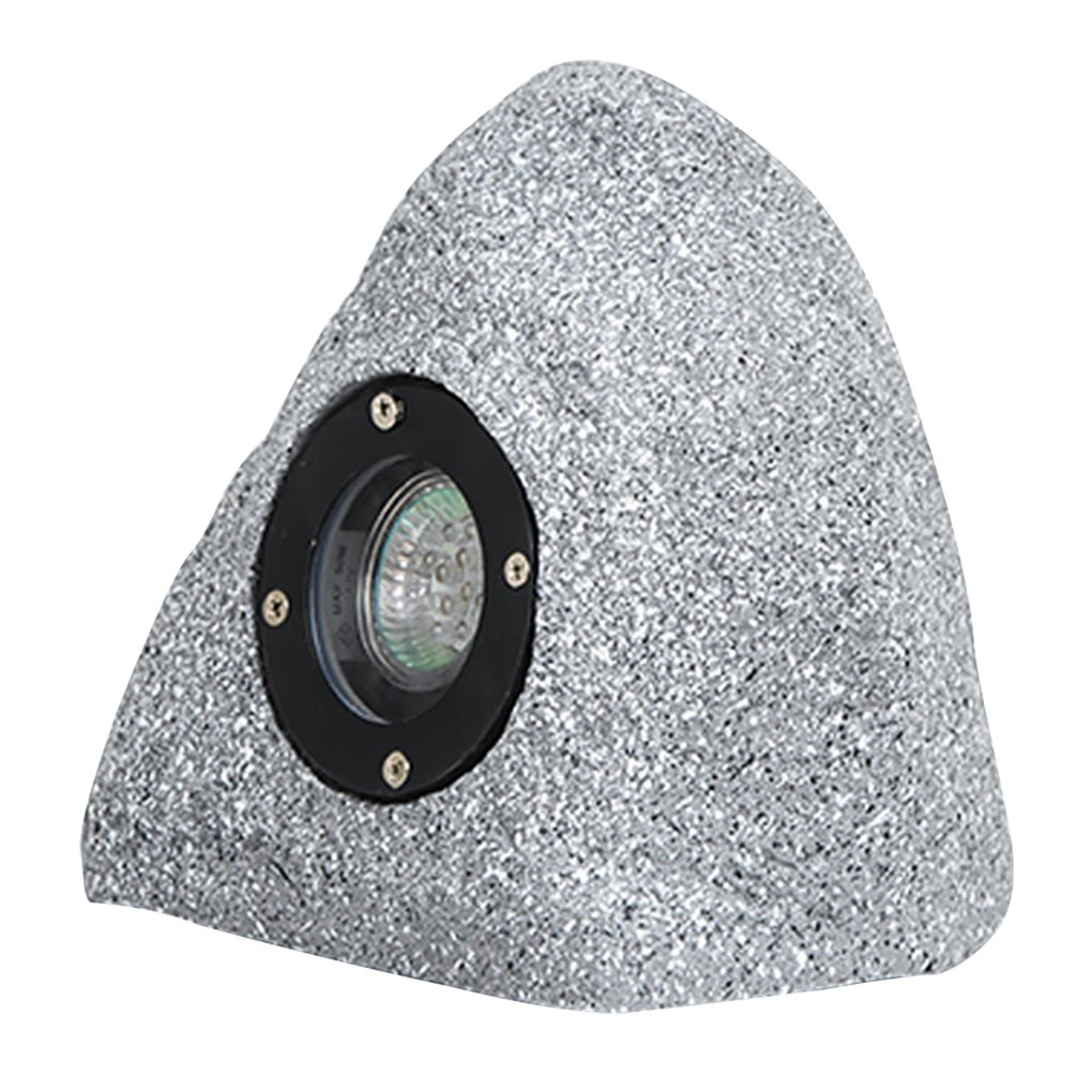 Realistic Resin Stone LED Garden Path Light Waterproof Outdoor Landscape Lamp