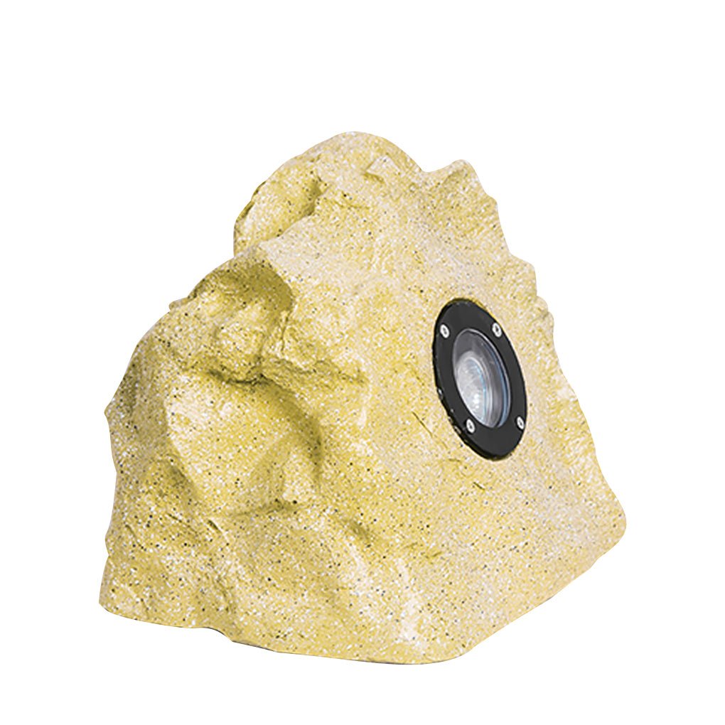 Realistic Resin Stone LED Garden Path Light Waterproof Outdoor Landscape Lamp
