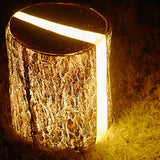 Realistic Tree Stump Outdoor LED Landscape Light Waterproof Garden Path Lighting Decor