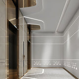 Recessed 24V Flexible LED Strip Lighting 197 Inch Waterproof Tape Light for Deck Step and Stairways