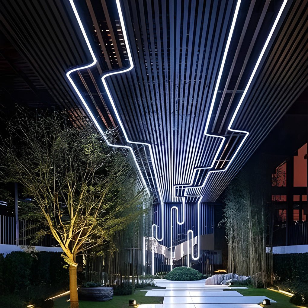 Recessed 24V Flexible LED Strip Lighting 197 Inch Waterproof Tape Light for Deck Step and Stairways