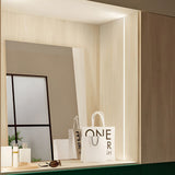 Recessed Under Cabinet LED Strip Lights Invisible Linear Cabinet Lighting Kit 4 Pcs