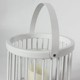 Rechargeable Outdoor Cage Lantern Waterproof Portable Garden Light for Patio and Landscape