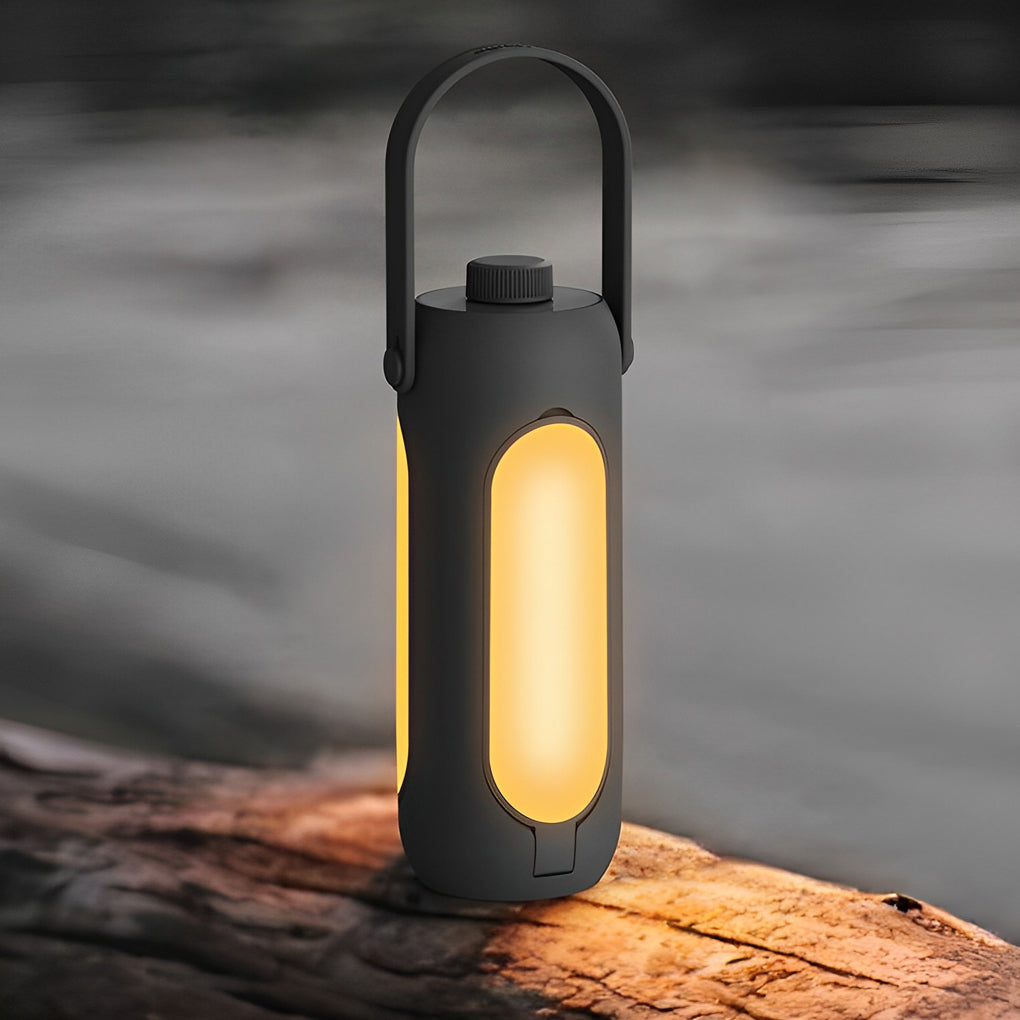 Rechargeable Outdoor LED Camping Lamp with 360 Degree Adjustable Cover and 10000mAh Power Bank