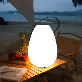 Rechargeable Portable LED Lantern Waterproof Outdoor Table Lamp with Remote and Timer