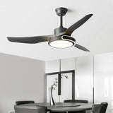 Modern Nordic Reversible Ceiling Fan with LED Light and Variable Frequency Remote Control