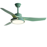 Modern Nordic Reversible Ceiling Fan with LED Light and Variable Frequency Remote Control