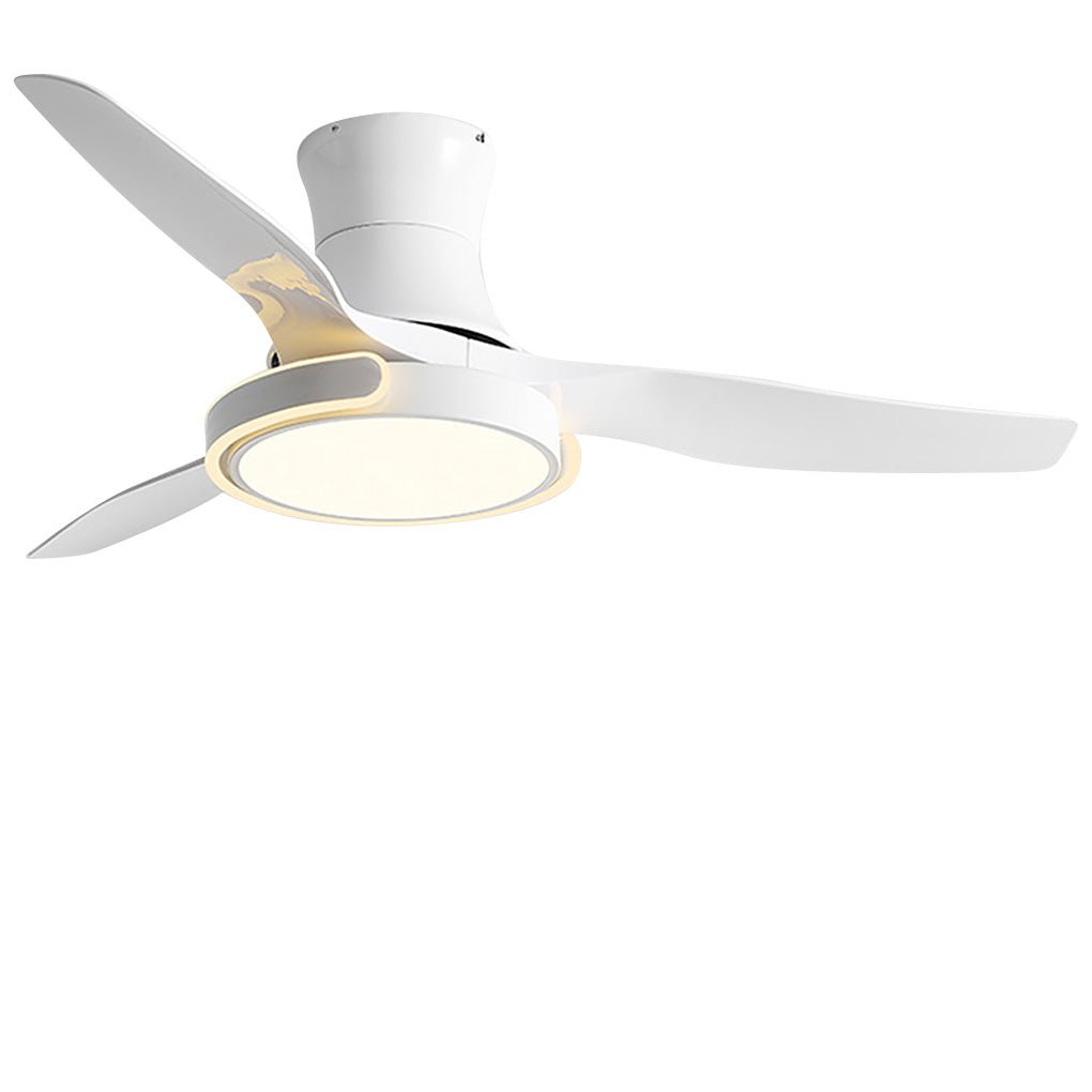 Modern Nordic Reversible Ceiling Fan with LED Light and Variable Frequency Remote Control