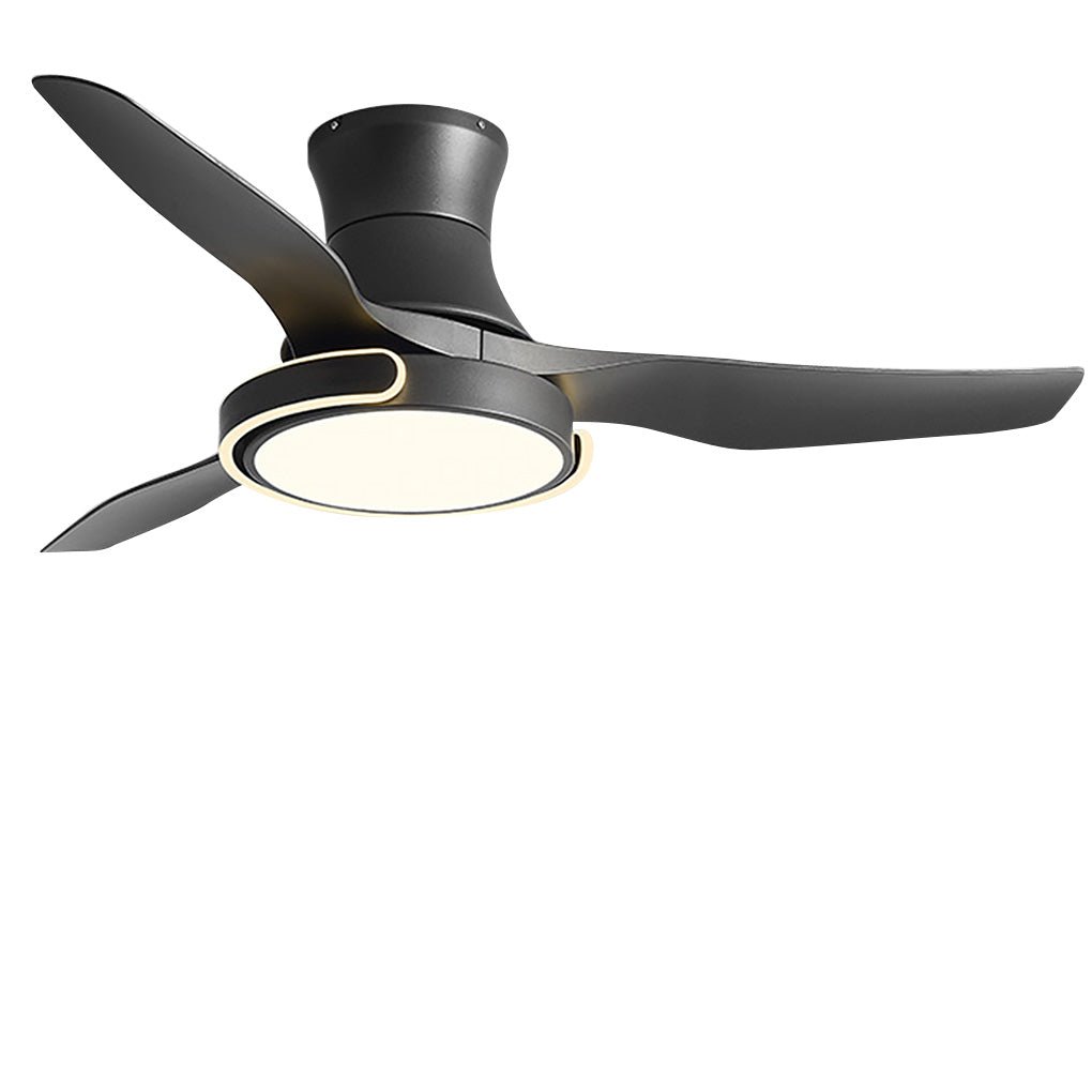 Modern Nordic Reversible Ceiling Fan with LED Light and Variable Frequency Remote Control