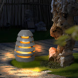 Resin Egg Shaped Waterproof LED Garden Light Modern Outdoor Pathway Landscape Lighting for Lawn