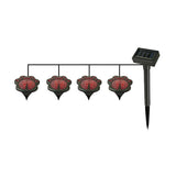 Resin Solar Powered Animal Statues Waterproof Decorative LED Landscape Lights for Garden and Yard