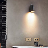 Retro Bell Shaped LED Outdoor Wall Light Waterproof Exterior Sconce in Aluminum