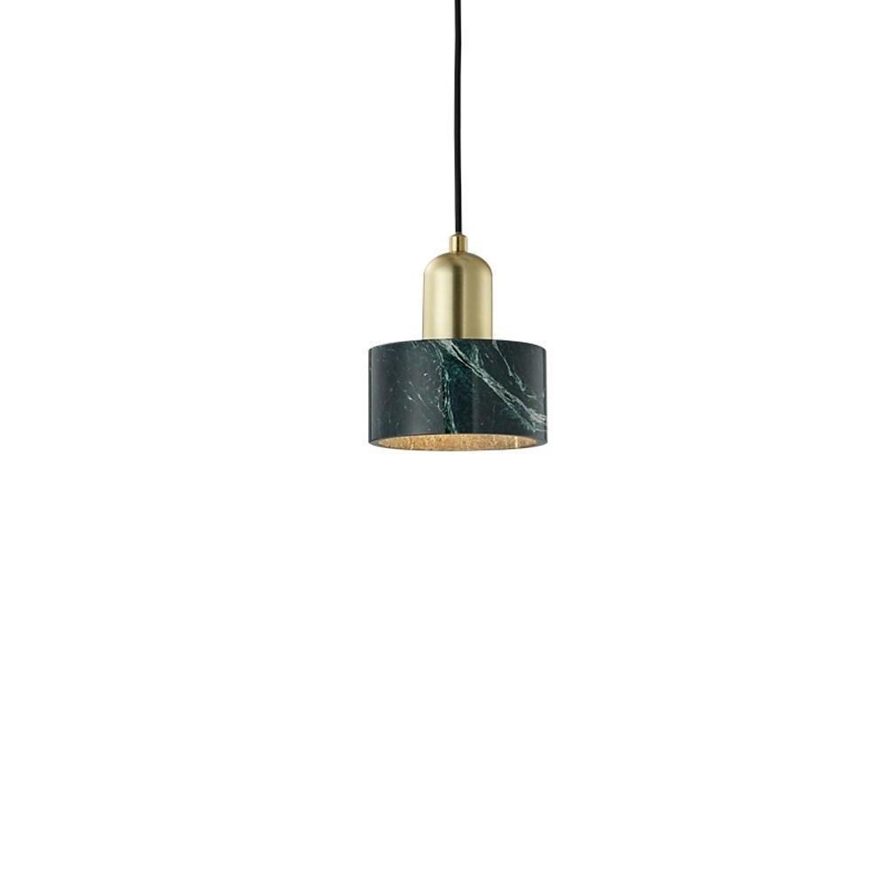 Retro Circular Electroplated Metal LED Pendant Light for Kitchen Island and Dining Room