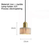 Retro Circular Electroplated Metal LED Pendant Light for Kitchen Island and Dining Room