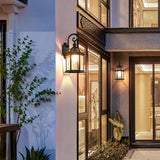 Retro European Style Waterproof Outdoor Wall Sconce and Hanging Pendant Light for Gardens