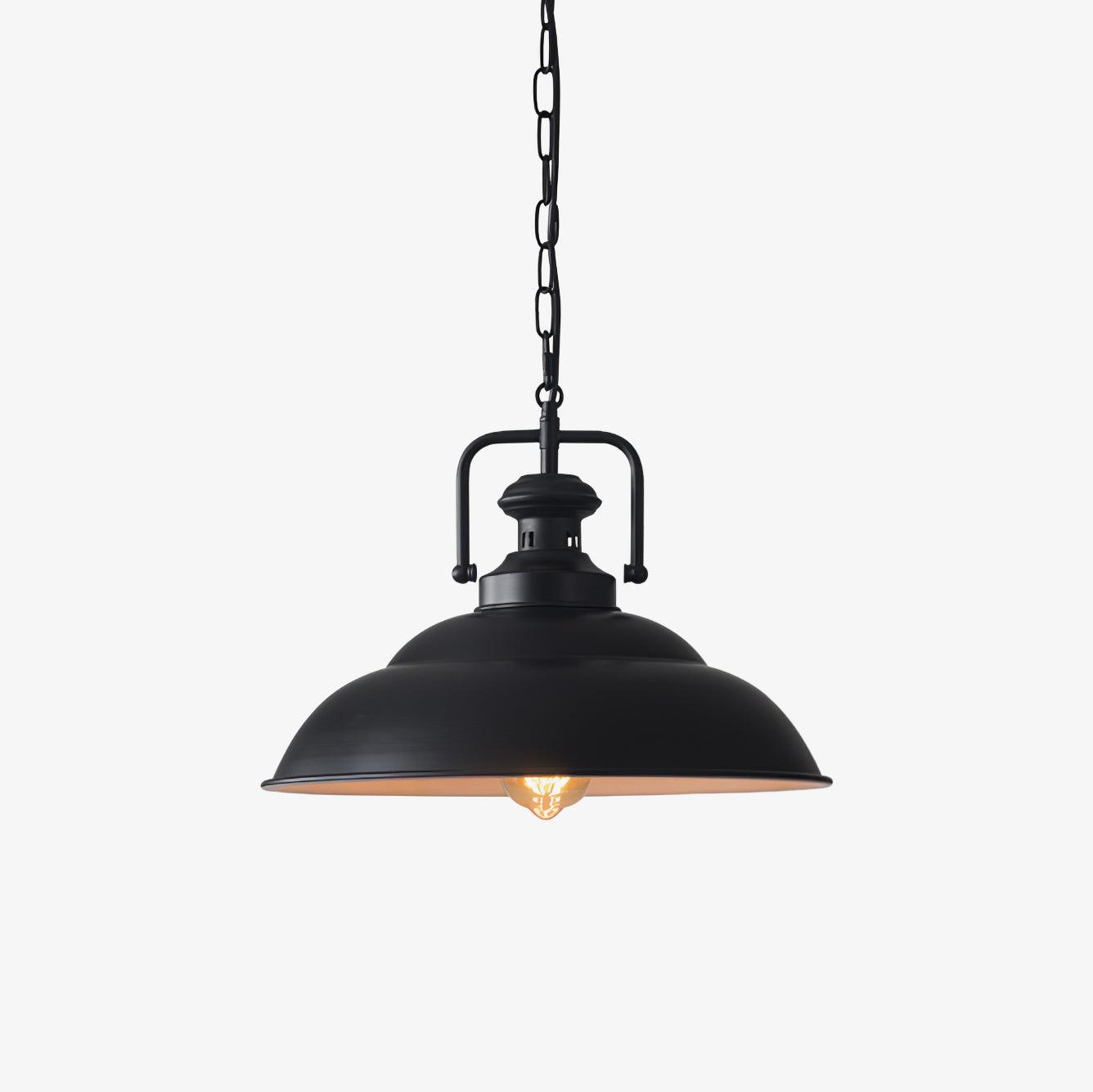 Retro Industrial Metal Ceiling Pendant Light Fixture for Kitchen Island and Dining Room