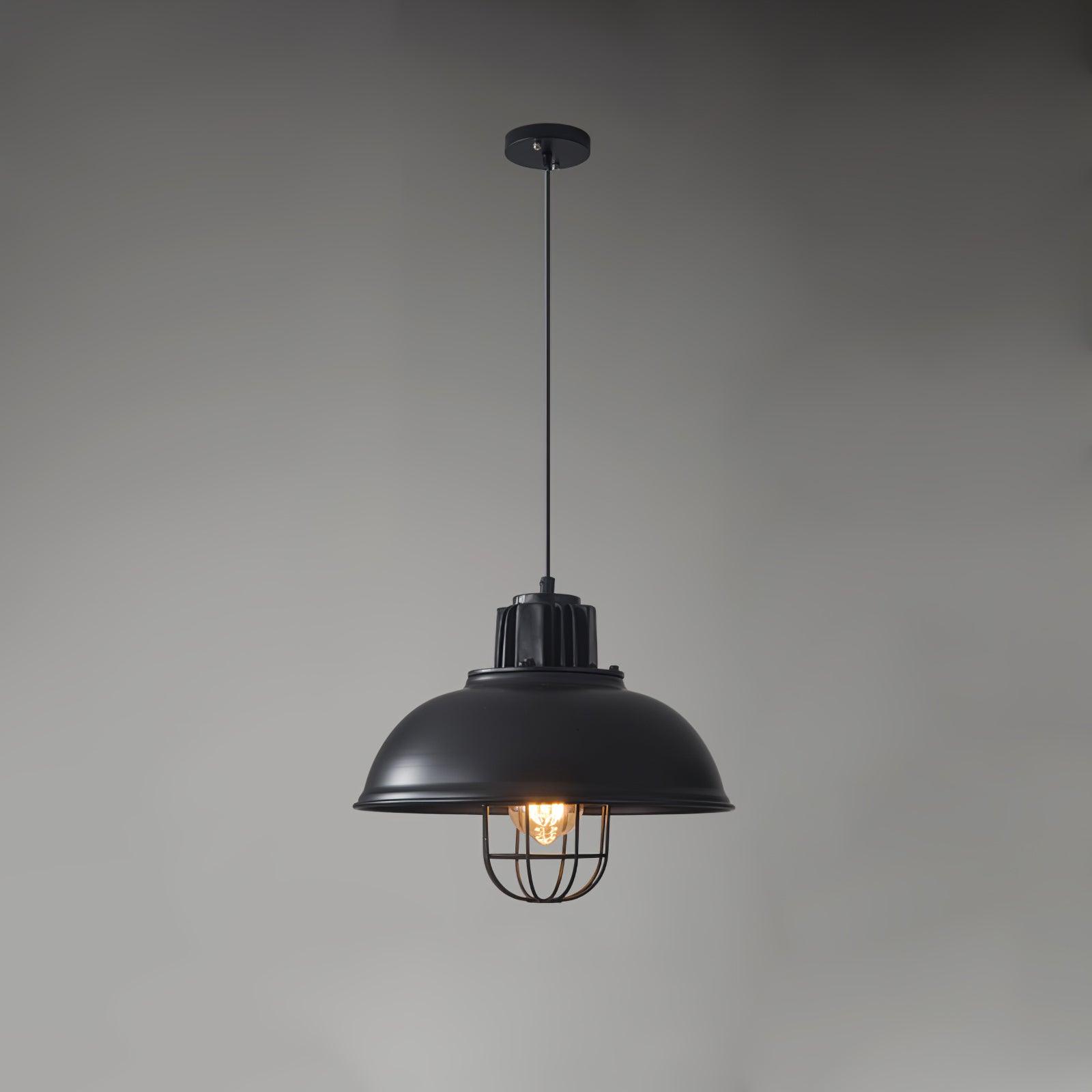 Retro Industrial Metal Ceiling Pendant Light Fixture for Kitchen Island and Dining Room