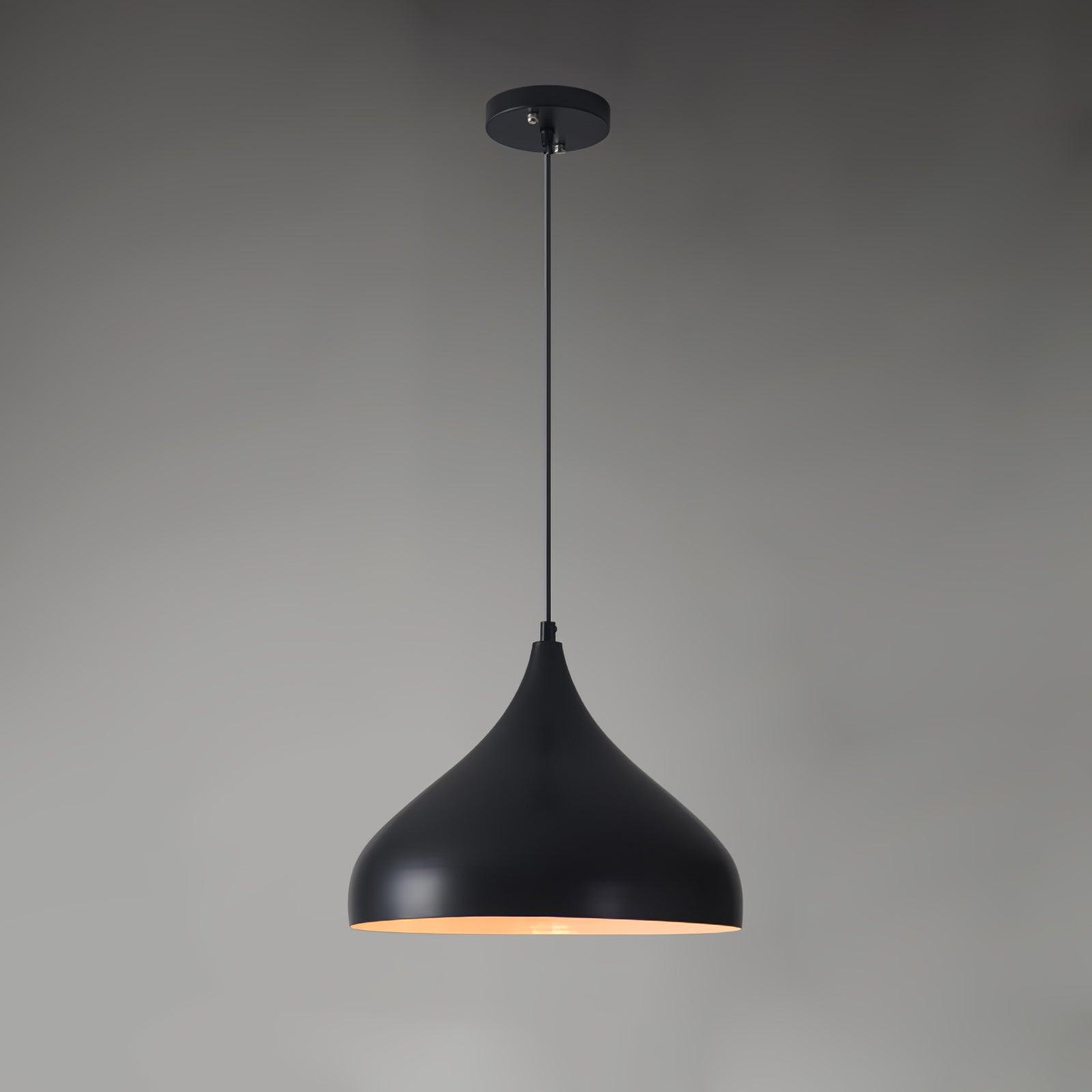 Retro Industrial Metal Ceiling Pendant Light Fixture for Kitchen Island and Dining Room