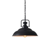 Retro Industrial Metal Ceiling Pendant Light Fixture for Kitchen Island and Dining Room