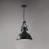 Retro Industrial Metal Ceiling Pendant Light Fixture for Kitchen Island and Dining Room