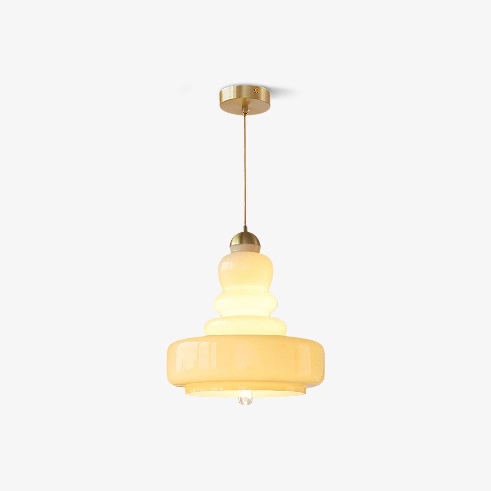 Retro Milk Glass Schoolhouse Pendant Light Vintage Indoor Ceiling Fixture