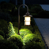 Retro Outdoor LED Landscape Light Waterproof Garden Pathway Lamp for Villa Lawn and Courtyard