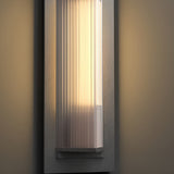 Retro Waterproof Solar LED Wall Sconce Aluminum Exterior Light for Patio and Garden