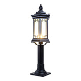 Rhombus Design Asian Inspired Outdoor Garden Pathway Light in Die Cast Aluminum