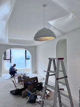 Rice Field Acoustic Pendant Light Modern Acrylic LED Ceiling Lamp for Interior Decor