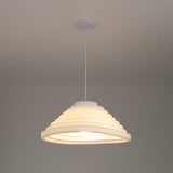 Rice Field Acoustic Pendant Light Modern Acrylic LED Ceiling Lamp for Interior Decor