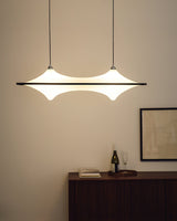 Rilke Modern Geometric Acrylic Pendant Light for Contemporary Indoor Living Spaces