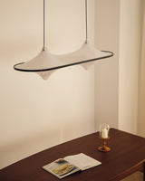 Rilke Modern Geometric Acrylic Pendant Light for Contemporary Indoor Living Spaces