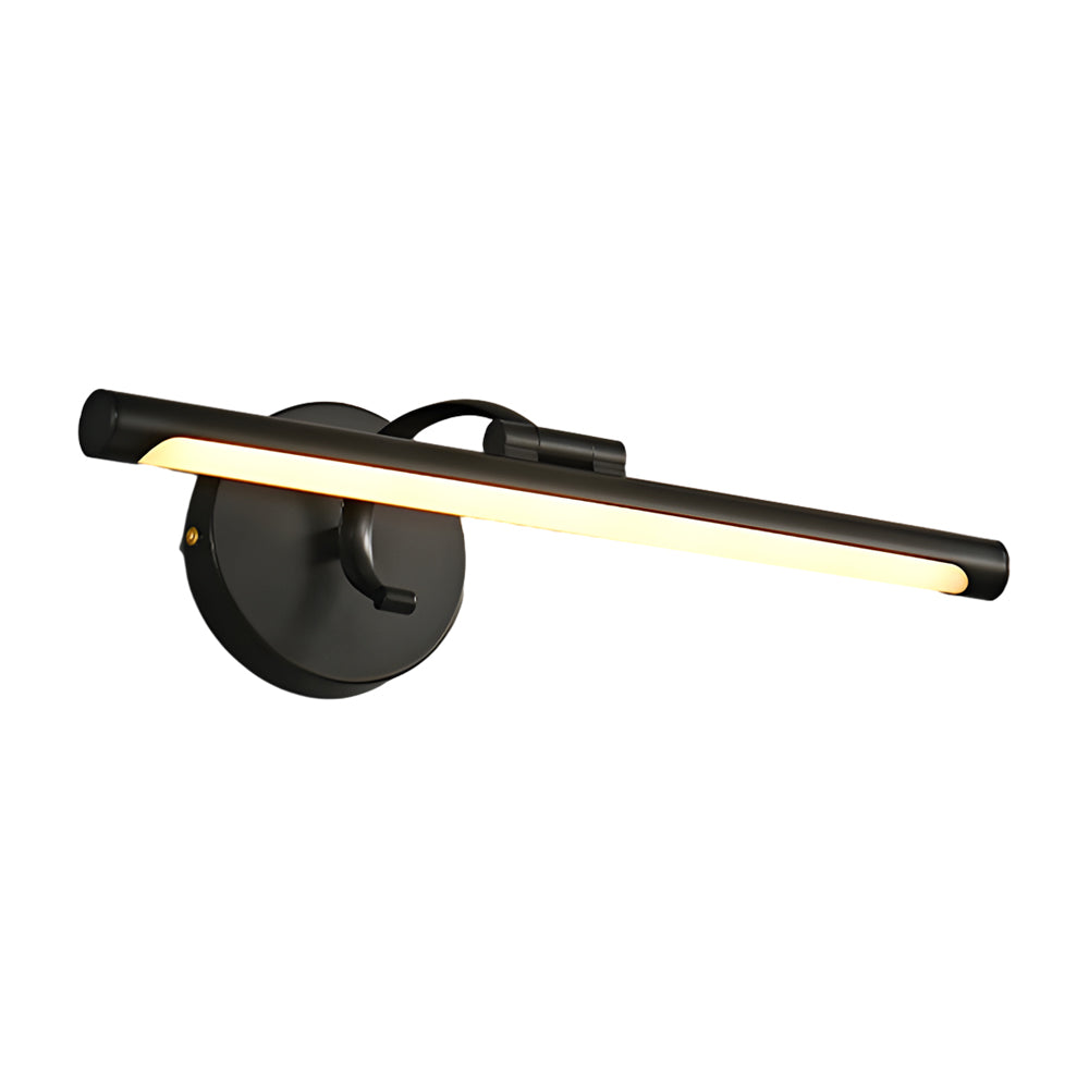 Rotatable Copper LED Vanity Light Bar Modern Bathroom Mirror Sconce with 3 Color Lighting Modes