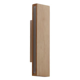 Rotatable Wood LED Wall Sconce Modern Minimalist Rectangular Lighting Fixture