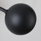 Round Adjustable LED Bedside Reading Wall Sconce Minimalist Iron Wall Mounted Light