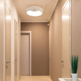 LED Round Motion Sensor Ceiling Lamp Battery Powered Flush Mount Light with Remote Control