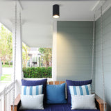 Minimalist Waterproof Round LED Flush Mount Ceiling Light Die Cast Aluminum Downlight for Hallway