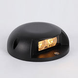 Round LED Surface Mount Step Light Waterproof Outdoor Landscape Decking Pathway Lighting