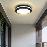 Modern Round IP66 Waterproof LED Outdoor Wall and Ceiling Light for Patio and Balcony