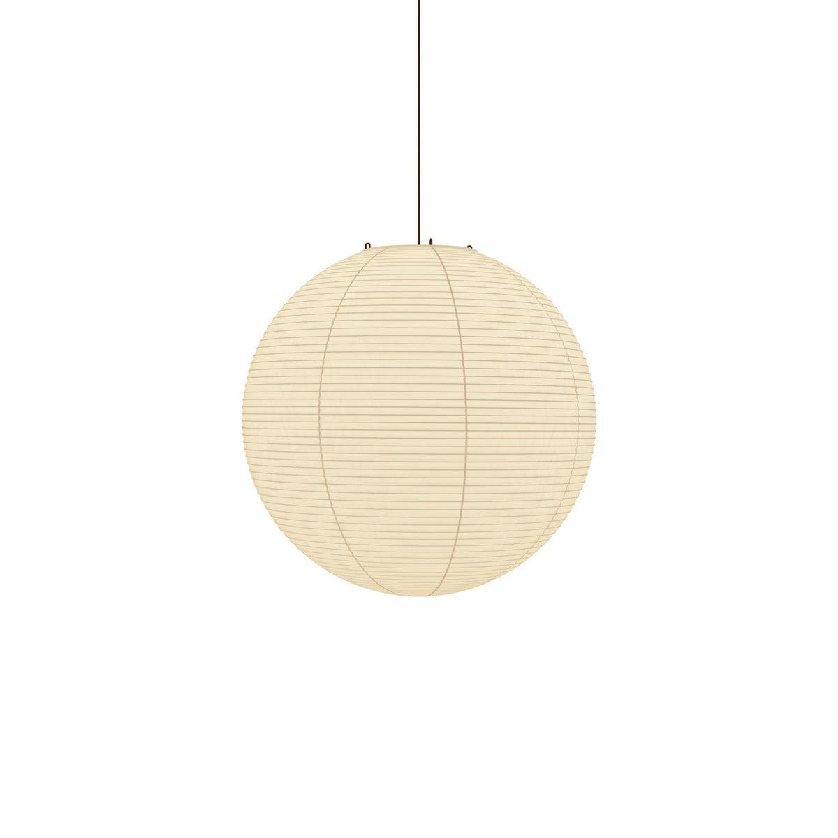 Round Washi Paper Pendant Light Japanese Style Handmade Lantern Ceiling Lamp for Indoor Illumination