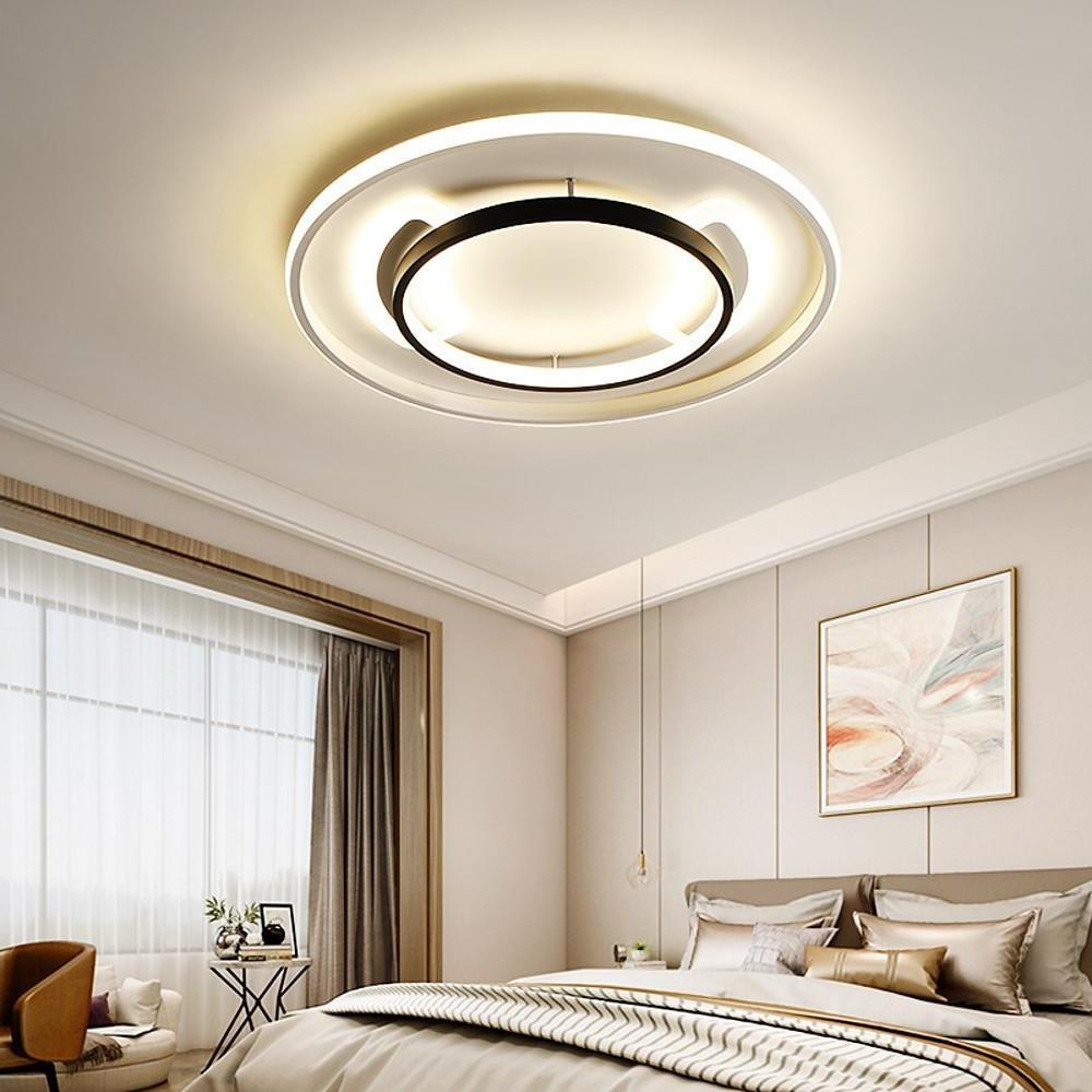 Geometric Cluster LED Flush Mount Lighting Modern Bedroom Living Room Ceiling Lamp