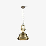 Rustic Industrial Metal Pendant Light Nautical Style Hanging Ceiling Lamp for Kitchen and Dining Room