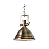 Rustic Industrial Metal Pendant Light Nautical Style Hanging Ceiling Lamp for Kitchen and Dining Room